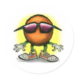 Orange Dude stickers