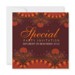 Orange Elegance Special Invitations