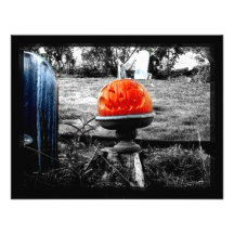 Orange Face Custom Invite