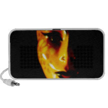 Orange Face Travelling Speaker