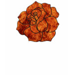 Orange Fire Rose Tank Top t-shirts