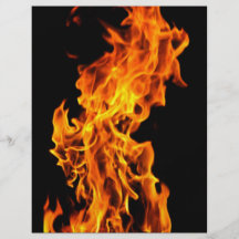 Orange flame flyers