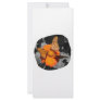 Orange flower and orange butterflies photograph custom rack card
