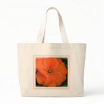 Orange flower bag
