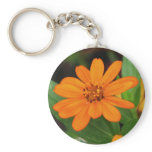Orange Flower keychains