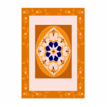 Orange Flying Magic Carpet
