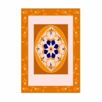 Orange Flying Magic Carpet