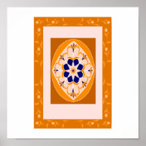 Orange Flying Magic Carpet