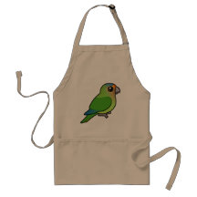 Orange-fronted Parakeet Apron