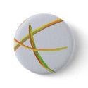 Orange, Green and Red Watercolor Abstract buttons