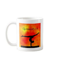 Orange Gymnastics Mug