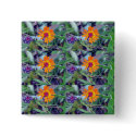 Orange Hawkweed 1 Button