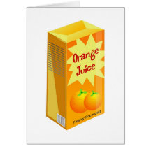 Orange Juice Cards