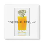 Orange Juice Ho'oponopono Cleaning Tool Magnets