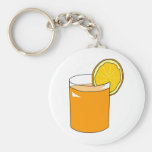 Orange Juice Keychain