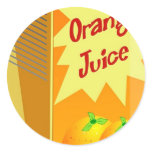 Orange Juice stickers