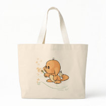 Orange Kacheek wishing on a dandelion bags