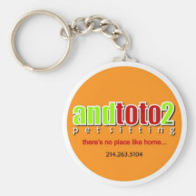 orange keychain