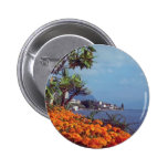Orange Lake Geneva, Montreux, Switzerland flowers Pin