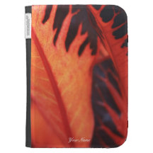 Orange Leaf Caseable Kindle Case