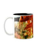 Orange Leaf Mugs