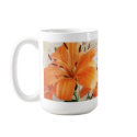 Orange Lilies: Flowers: mugs