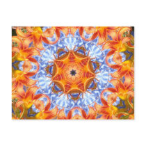 Orange Lilies Kaleidoscope