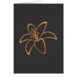 Orange Lily cards
