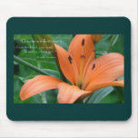 Orange Lily mousepads