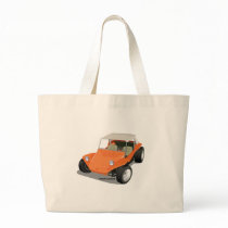 Orange Manx Only Canvas Bag