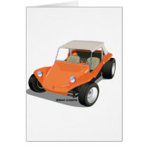 Orange Manx Only Greeting Cards