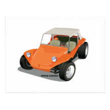 Orange Manx Only Post Cards