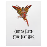 Orange Monarch Butterfly 3D Pixie - Fairy 1 flyers
