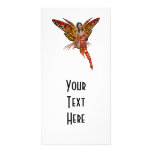 Orange Monarch Butterfly 3D Pixie - Fairy 1 photo cards