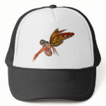 Orange Monarch Butterfly 3D Pixie - Fairy 2 hats