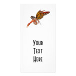 Orange Monarch Butterfly 3D Pixie - Fairy 2 photo cards