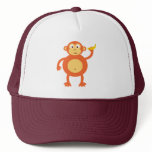 Orange Monkey hats