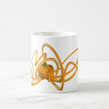 Orange Octopus Mugs