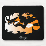 Orange Pad Mouse Mat