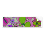 ORANGE PETALS I bumper stickers