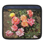 Orange Pink And Yellow Roses iPad Sleeves