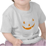 Orange Pumpkin Face t-shirts