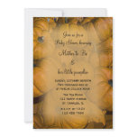 Orange Pumpkins Baby Shower Invitation