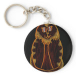 Orange-Red Cat Keychains
