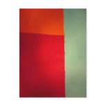 orange red green - on a postcard