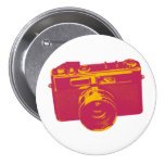 Orange & Red Retro Camera Design Buttons