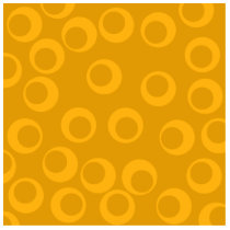 Orange retro pattern. photo cutout