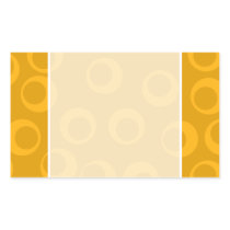 Orange retro pattern. rectangle sticker