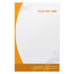 orange rings stationery