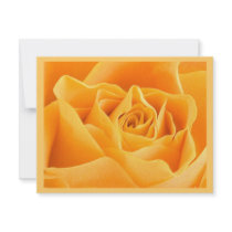 Orange Rose Invite